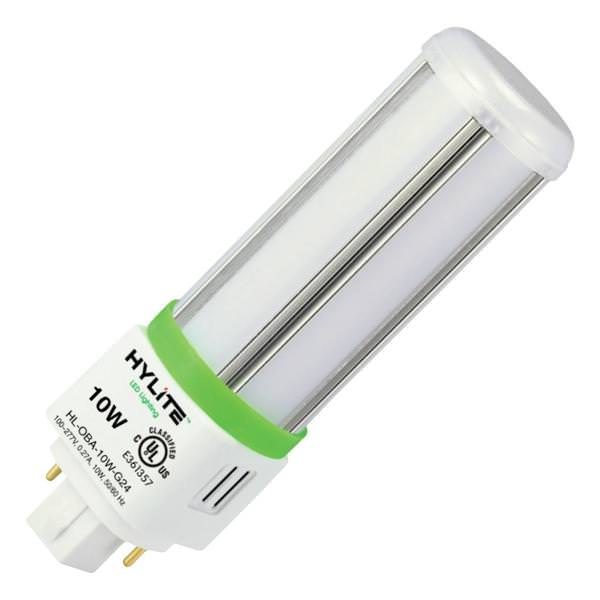HL-OBA-10W-G24-50K LED CFL Retro 10W 50K G24