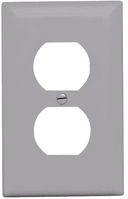 TP8-GRY Duplex Receptacle Wall Plate
