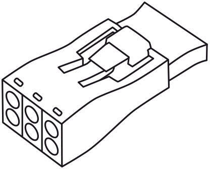 873-903/K194-4045 Disconnect 3-POLE Yellow 20PCS