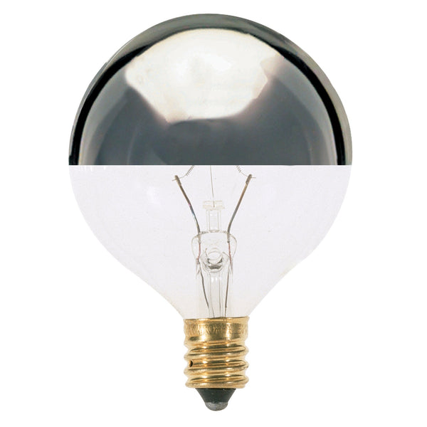 25G16.5-SL Incan G16.5 Slvr Crwn 120V E12