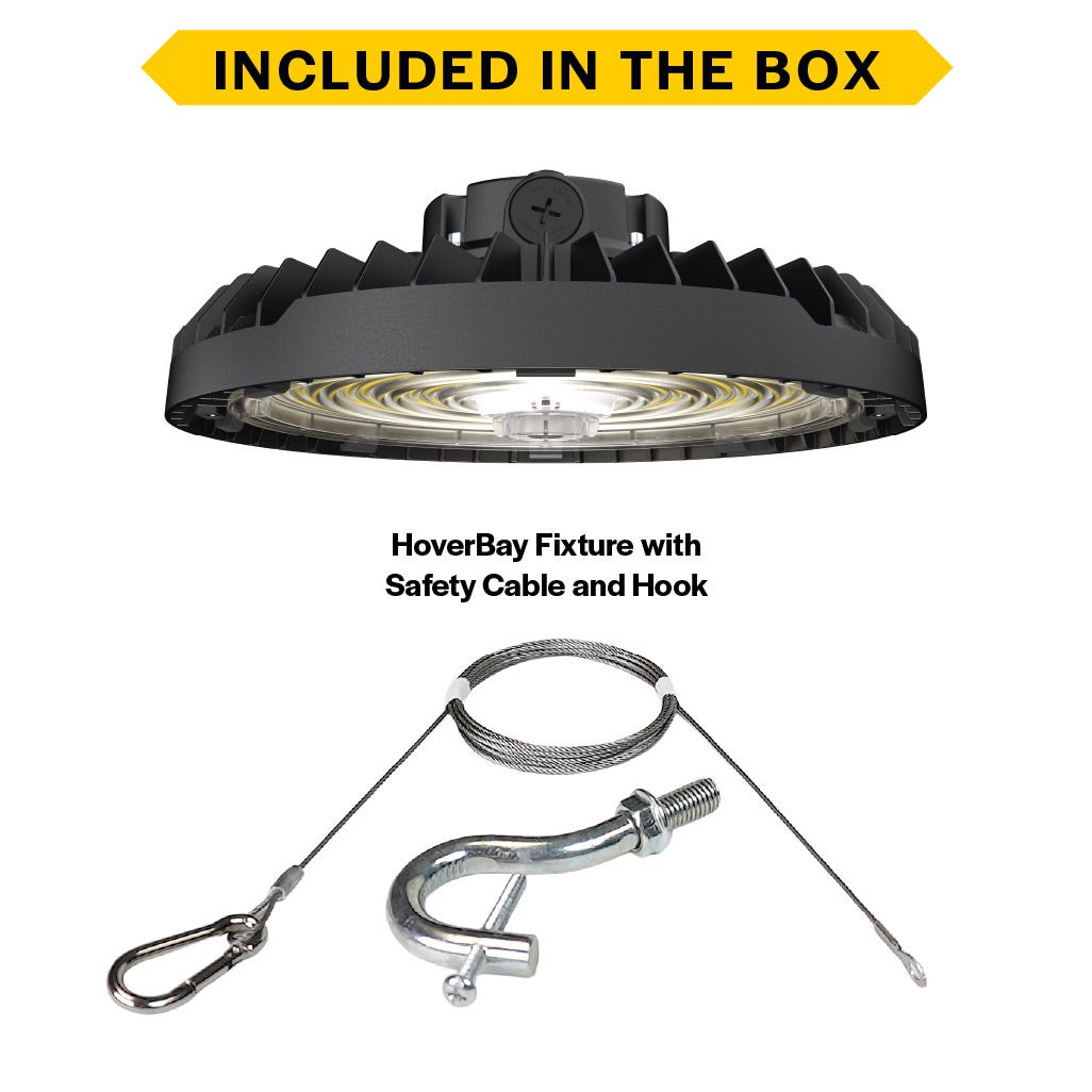 HRHB-1-LS-CS-U-BL LED Ufo Hibay W/k-Slct UNV Dim