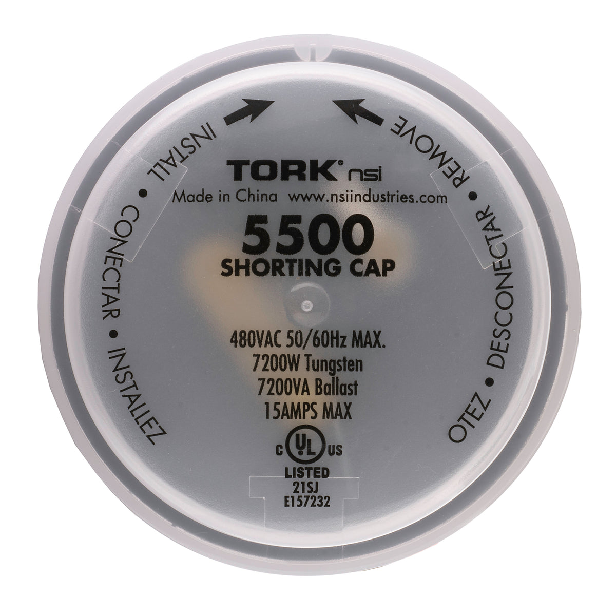 TORK-5500 (61130) Shorting Cap Bypass Photocel