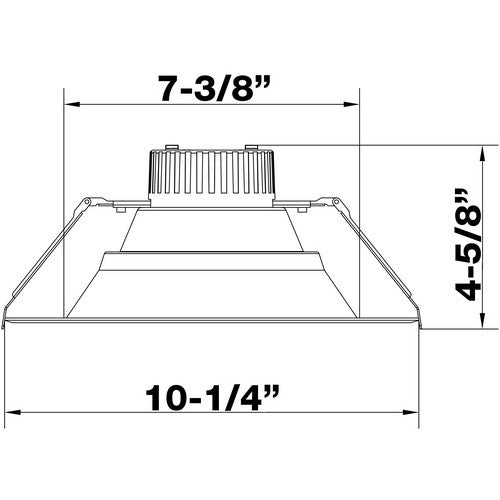 LED-8DWNLT-TUN-72639 LED 8" Dwnlt W/k