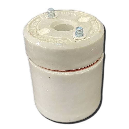 LS-MED/2PC/SCRW-MNT Skt E26/E27 Scrw Mnt Cntr Hole