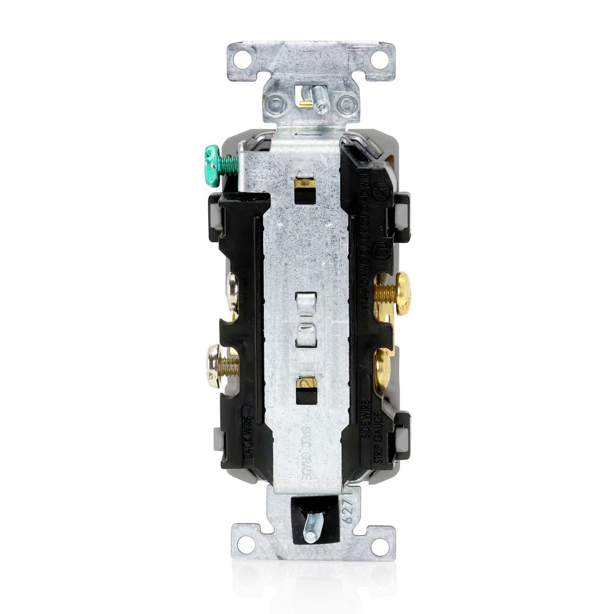 CR20-GY 2X Outlet 125V 20A 2P/3W Gray