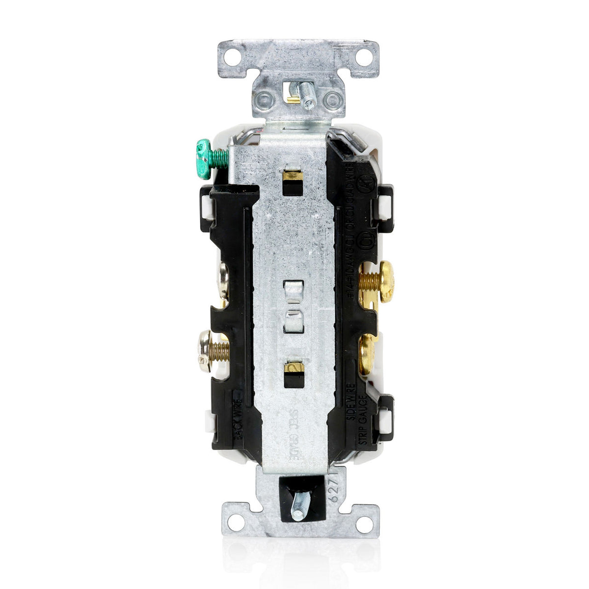 CR20-W 2X Outlet 125V 20A Wht