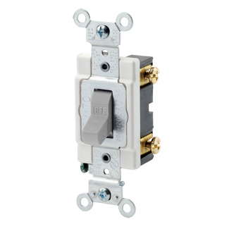 CSB1-20G Toggle Switch UNV 20A Gray