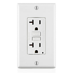 GFNT2-W 2X Outlet 125V 20A Gfci White