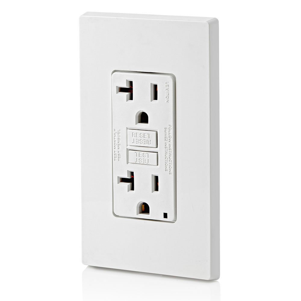 GFNT2-W 2X Outlet 125V 20A Gfci White