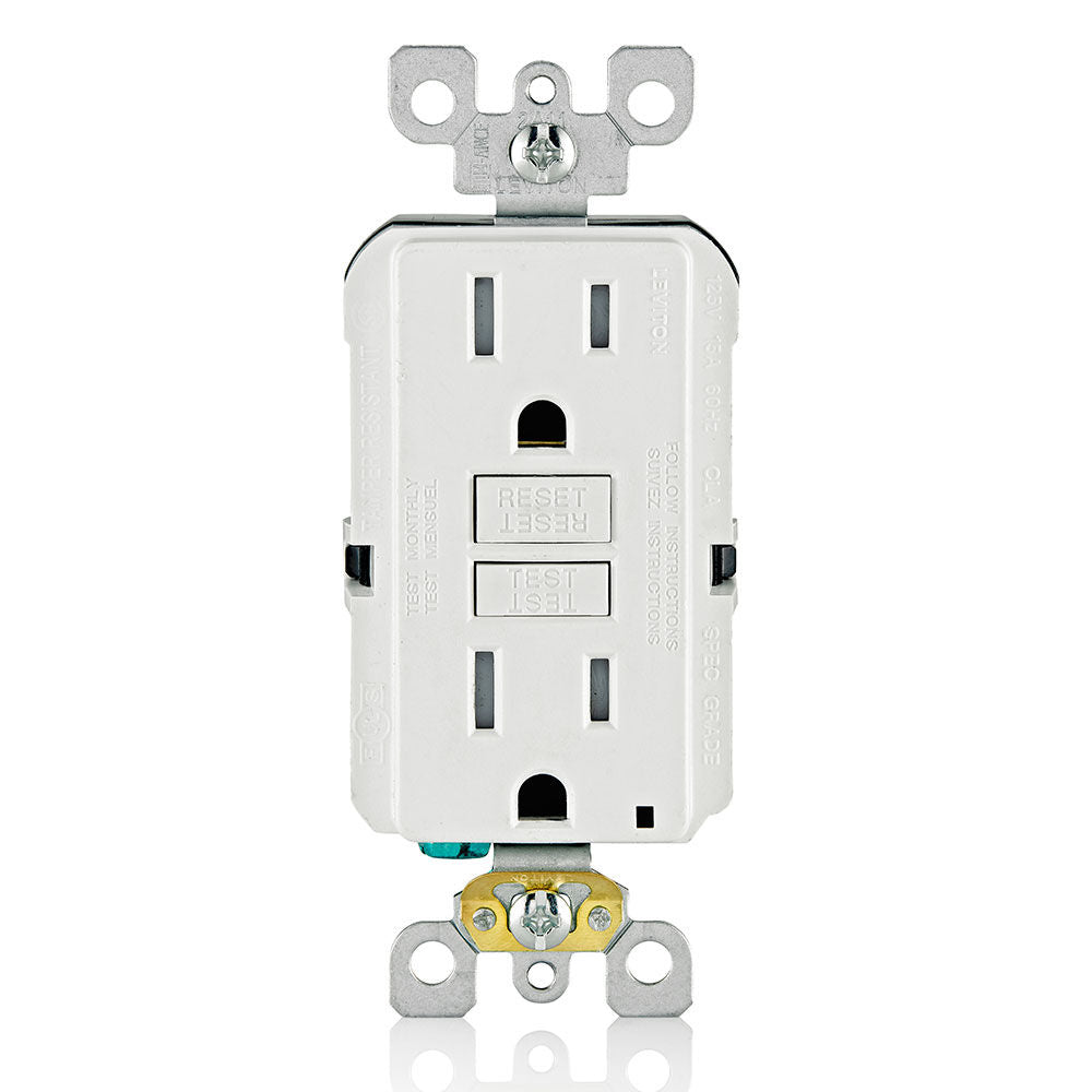 GFTR1-W 2X Outlet 125V 15A Gfci Wht