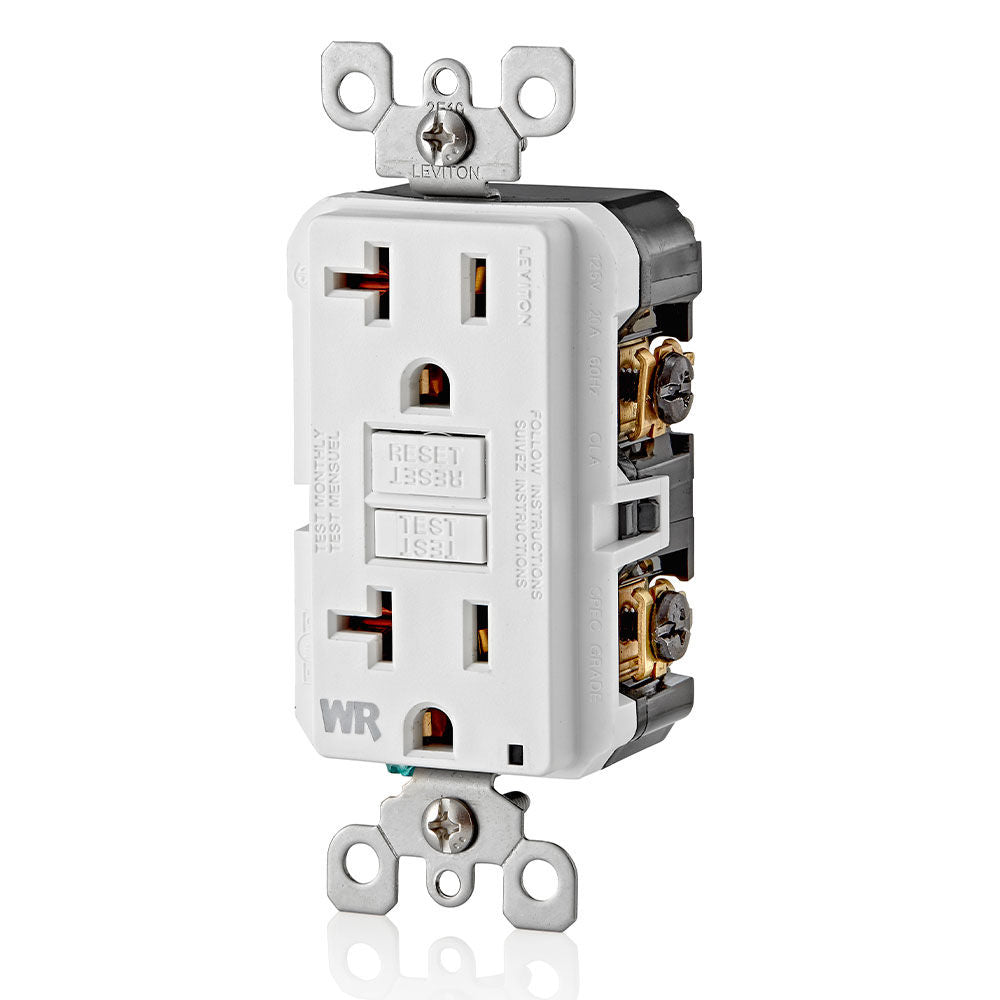 GFWR2-W 2X Outlet 125V 20A Wet Wht