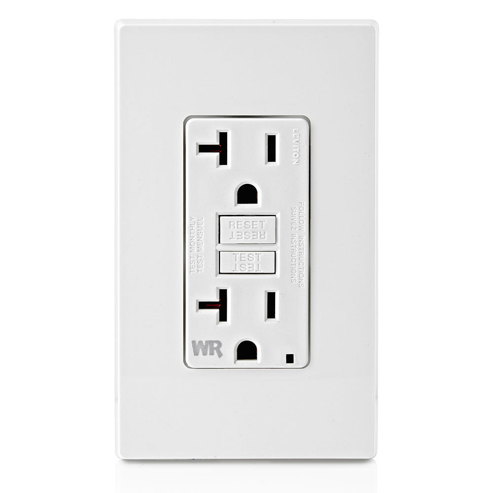 GFWR2-W 2X Outlet 125V 20A Wet Wht