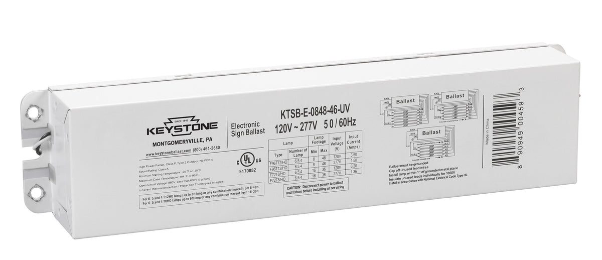 KTSB-E-0848-46-UV Key Elect 8-48FT 4-6L Multvlt