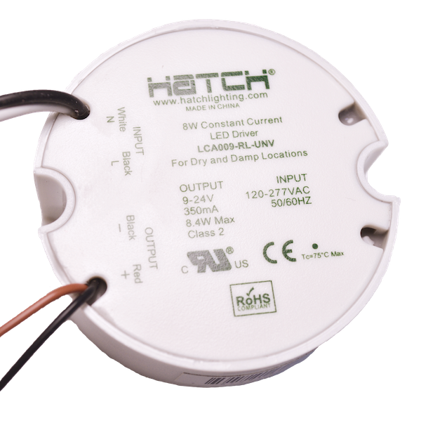 LCA009-RL-UNV LED Drvr 8W 350MA UNV No Dim