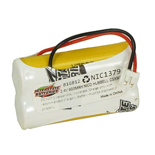 BAT-NIC1379 2.4V 800MAH Nicd Batt W/ Plug