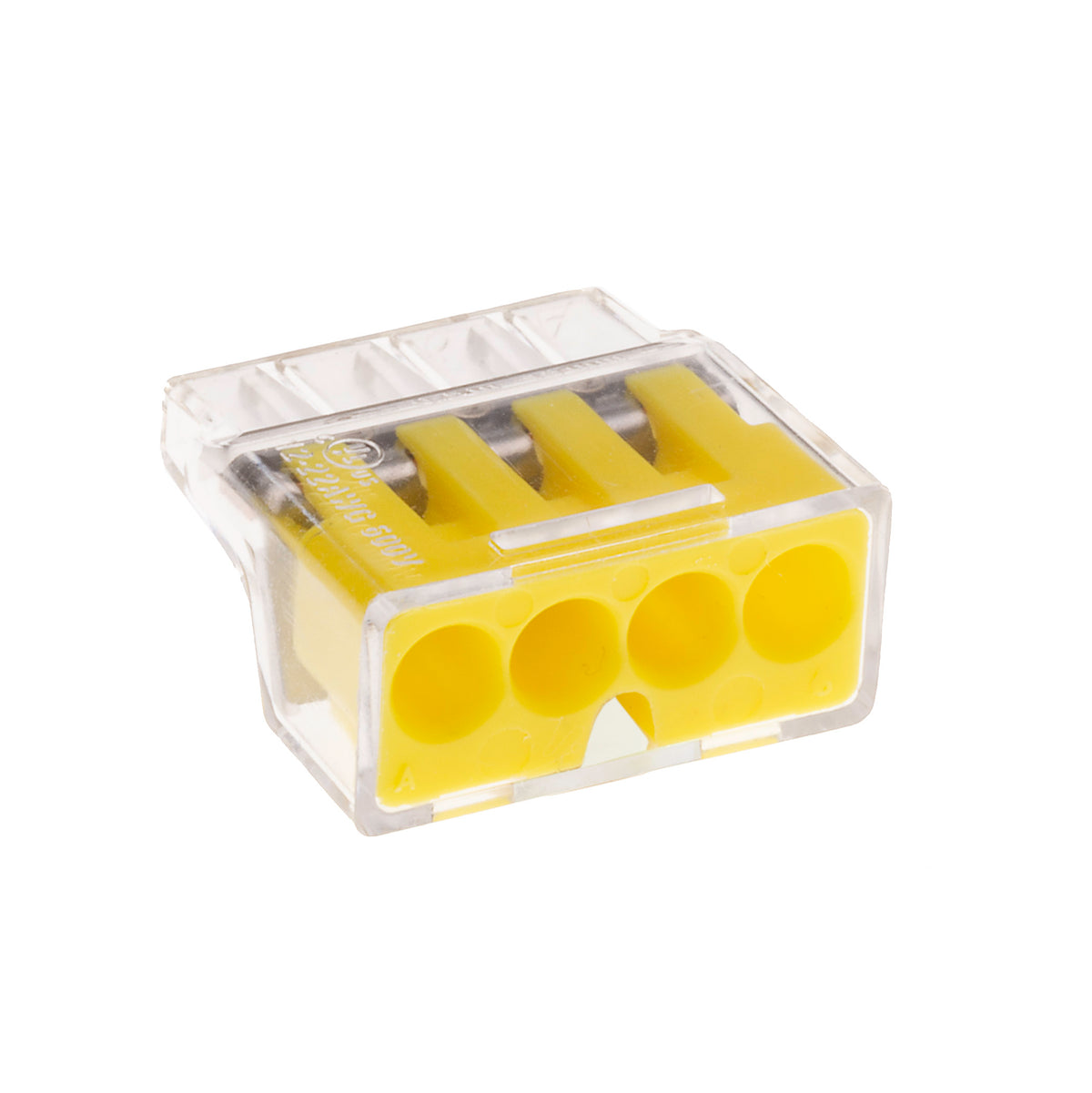 PIWC-4-C (75PCS) Push-In Wire Connect 4-WIRE