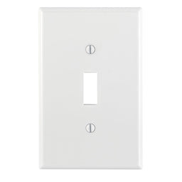 PJ1-W Wallplate 1-GANG/1-TOGGLE