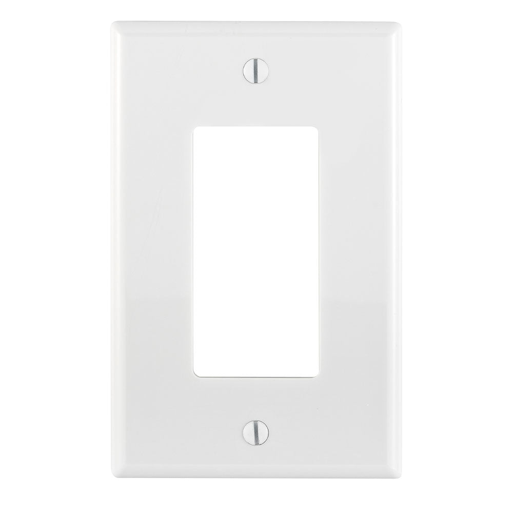 PJ26-W Wallplate 1-GANG/1-ROCKER