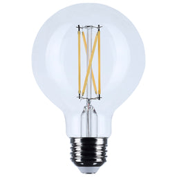 6G25/LED/CL/927/120V LED G25 6W 27K 120V E26 Dim