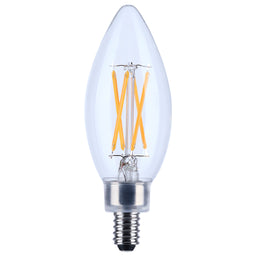 5.5B11LED927C120VE12 LED B11 5.5W 27K 120V E12 Dim