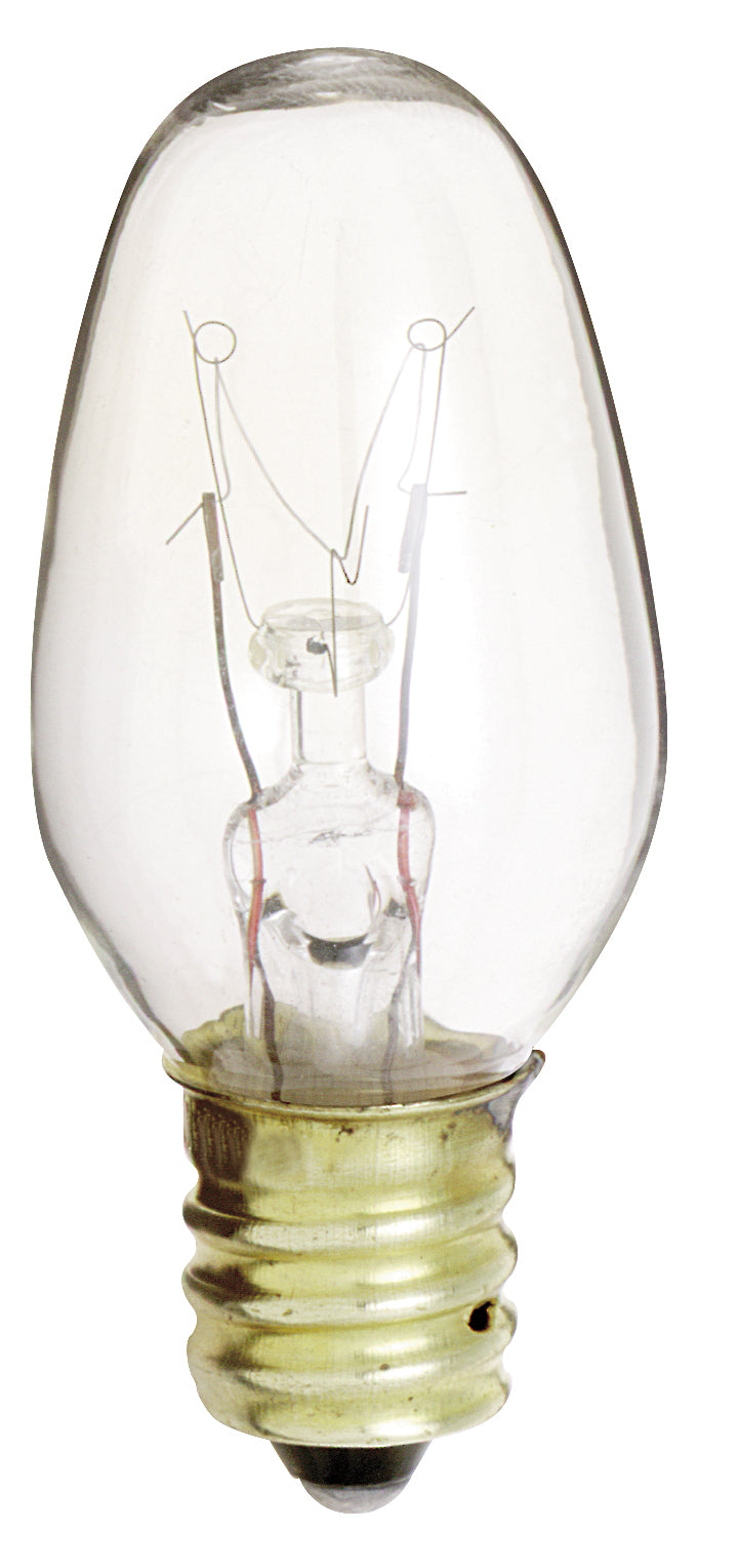 7C7/CL/130V.SAT (S3902) 7W C7 Clear 130V