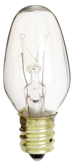 7C7/CL/130V.SAT (S3902) 7W C7 Clear 130V
