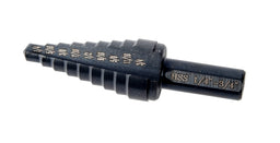 SB-205 Step Bits 1/4" - 3/4" Black