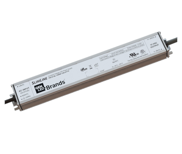PS12-SL-15W-120-277V Slim 15W Unv-In 12V-OUT IP67