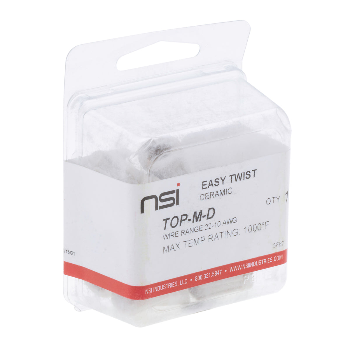 TOP-M-D.NSI 15PK Med Ceramic Wire Connector