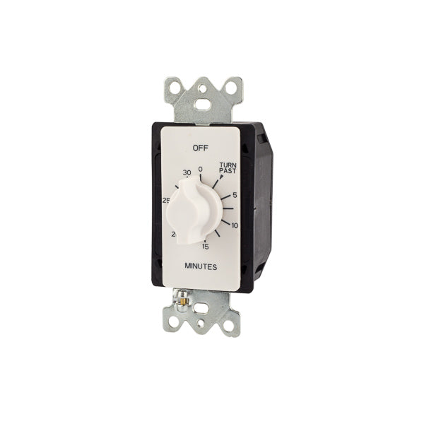 TORK-A530MW (15114) Man. In-Wall Timer 60 Min Wht