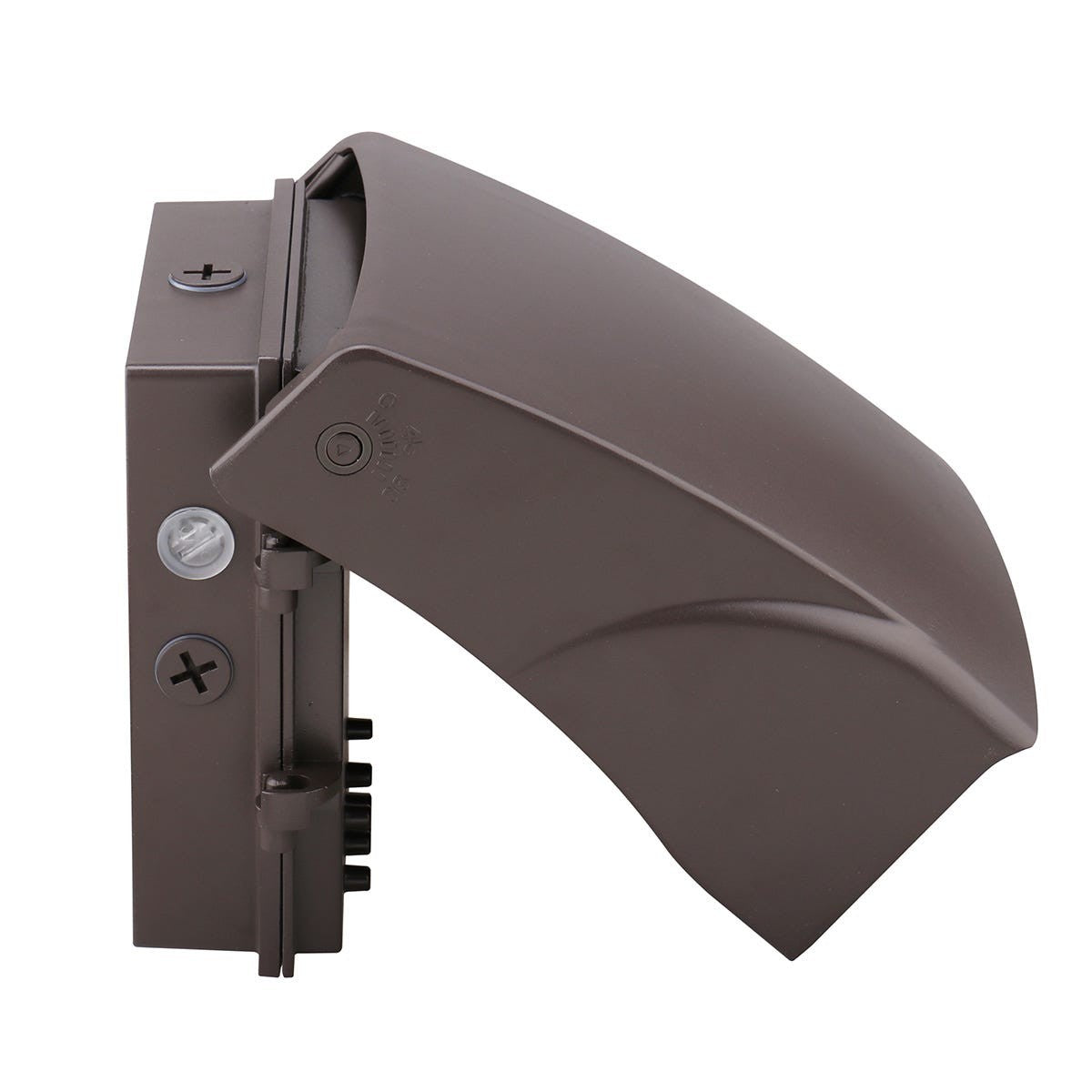 Halco AWP-3-WS-CS-U-PC LED wall pack, alternate angle