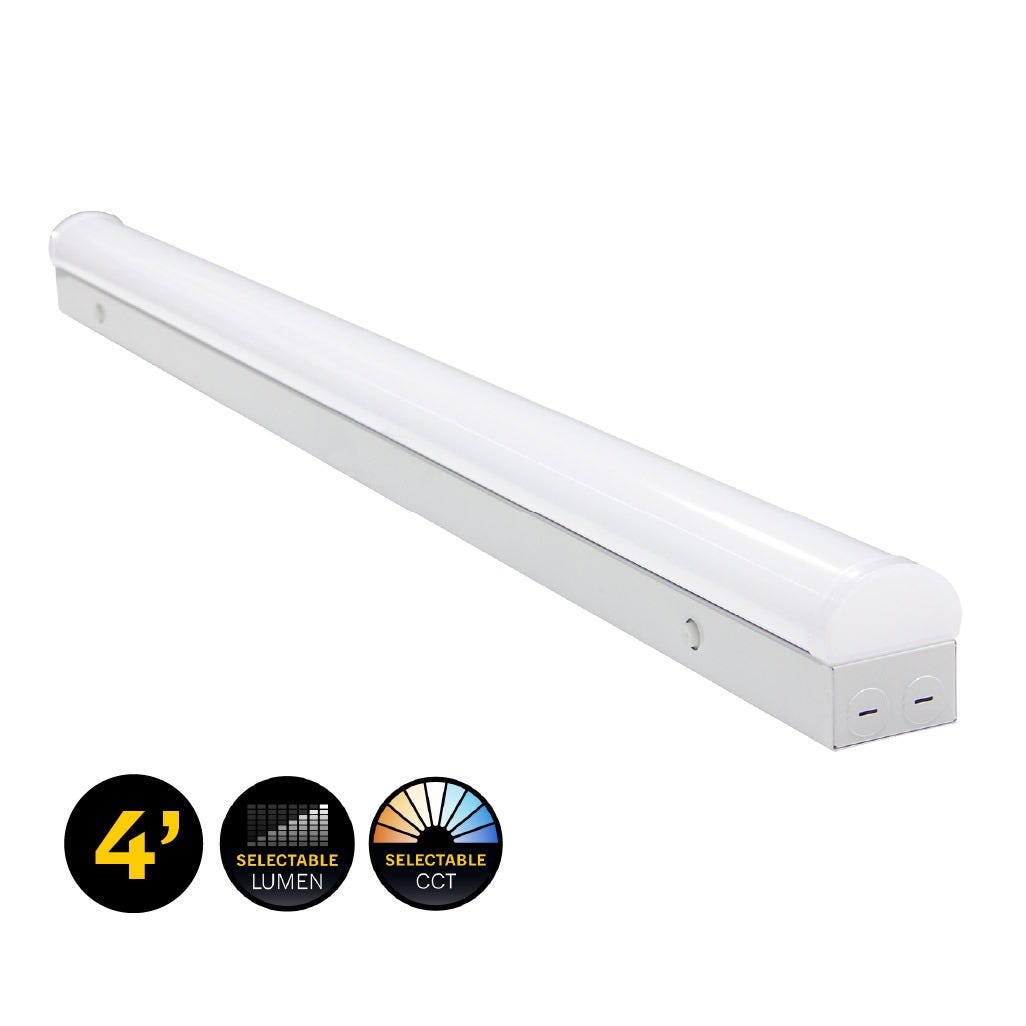 LS4-WS-CS-U LED 4FT Strip W/k-Slct UNV Dim