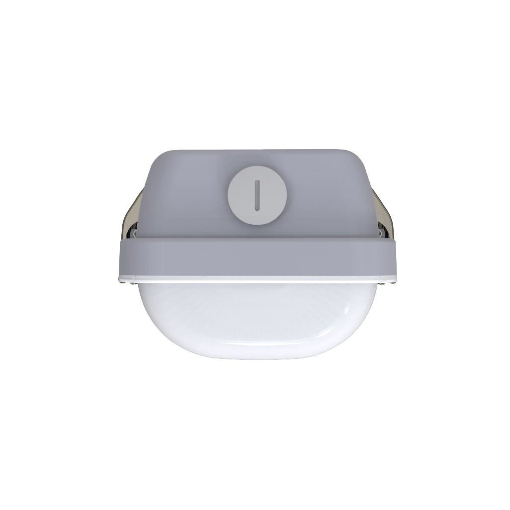 Halco LVPT-4-LS-CS-U LED vapor tight, side profile view