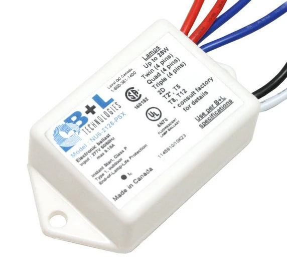 NU6-2128-PSX 26W CFL Ballast 277V