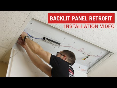 KTRKIT40PS22PD8CSAVD LED 2X2 Retro W/k-Slct UNV Dim installation video