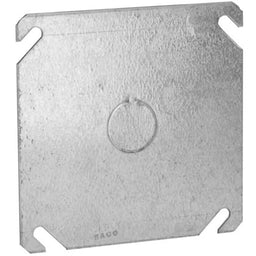 753 Flat Square Cover 4"
