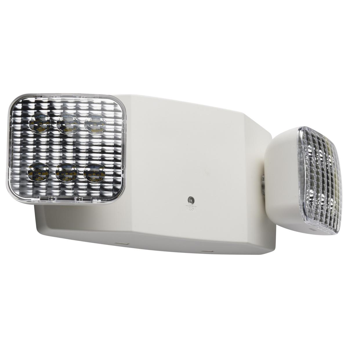 67-130 LED Emrg Lt 2HD 2W UNV Wht