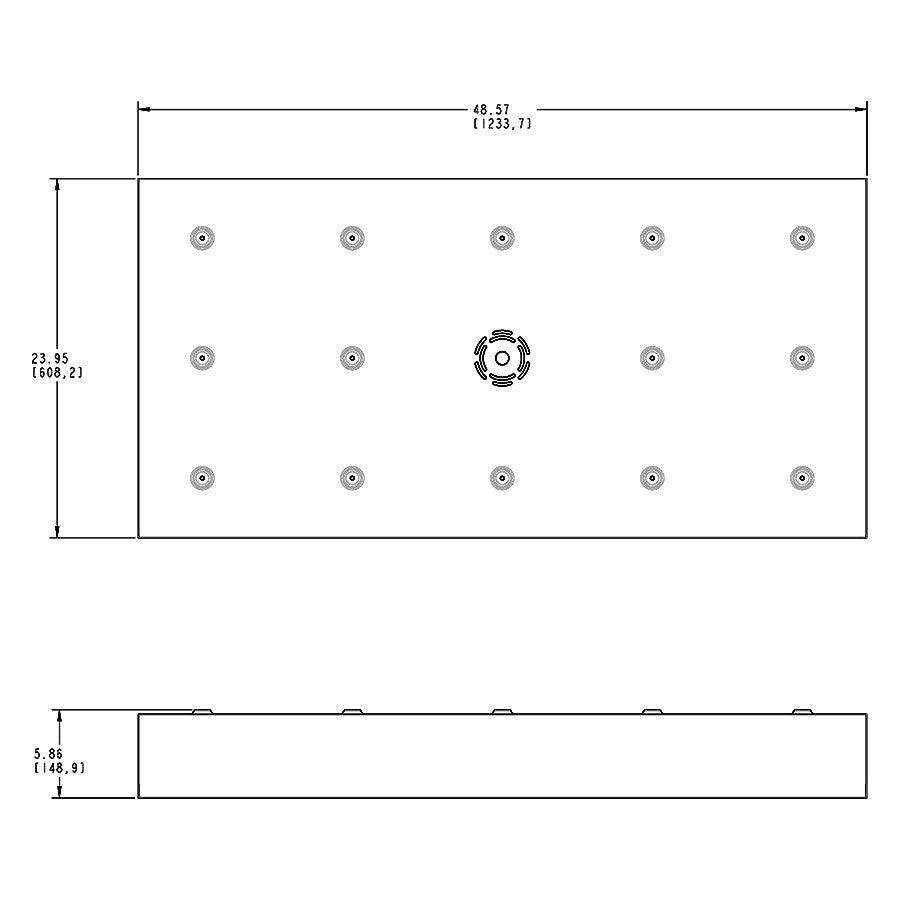 RAB Lighting SMKPANEL2X4 Indoor Light Fixture, alternate angle