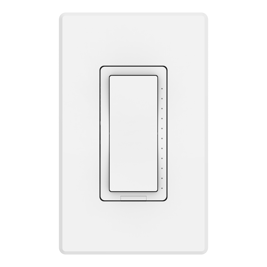 XDIM/D10/LCB Paddle 0-10V Dimmer Lcb Wht